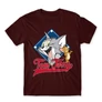 Bordó Tom és Jerry gyerek rövid ujjú póló - Badge