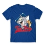 Kép 6/12 - Királykék Tom és Jerry gyerek rövid ujjú póló - Badge