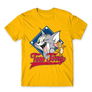 Kép 8/12 - Sárga Tom és Jerry gyerek rövid ujjú póló - Badge