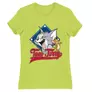 Kép 1/22 - Almazöld Tom és Jerry női rövid ujjú póló - Badge