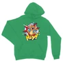 Zöld Tom és Jerry unisex kapucnis pulóver - Hey
