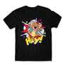 Kép 8/23 - Fekete Tom és Jerry férfi rövid ujjú póló - Hey