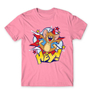 Kép 22/23 - Világos rózsaszín Tom és Jerry férfi rövid ujjú póló - Hey