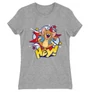 Sportszürke Tom és Jerry női rövid ujjú póló - Hey