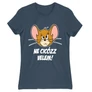 Denim Tom és Jerry női rövid ujjú póló - Ne cicózz velem!