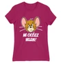 Pink Tom és Jerry női rövid ujjú póló - Ne cicózz velem!