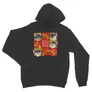 Sötétszükre Tom és Jerry unisex kapucnis pulóver - Retro