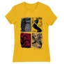 Sárga Trónok harca női rövid ujjú póló