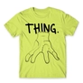 Kép 3/25 - Almazöld Wednesday férfi rövid ujjú póló - Thing lineart