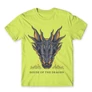 Almazöld Sárkányok háza férfi póló - Dragon Head