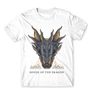 Fehér Sárkányok háza férfi póló - Dragon Head