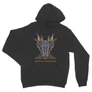 Sötétszükre Sárkányok háza unisex kapucnis pulóver - Dragon Head