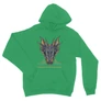 Zöld Sárkányok háza unisex kapucnis pulóver - Dragon Head
