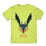 Almazöld Sárkányok háza férfi póló - Dragon Logo