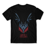 Kép 10/25 - Fekete Sárkányok háza férfi póló - Dragon Logo