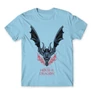 Világoskék Sárkányok háza férfi póló - Dragon Logo