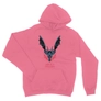 Kép 12/14 - Világos rózsaszín Sárkányok háza unisex kapucnis pulóver - Dragon Logo