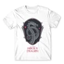 Fehér Sárkányok háza férfi póló - Dragon Shield