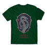 Sötétzöld Sárkányok háza férfi póló - Dragon Shield