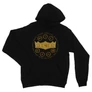 Fekete Sárkányok háza unisex kapucnis pulóver - Fire and Blood