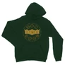 Sötétzöld Sárkányok háza unisex kapucnis pulóver - Fire and Blood