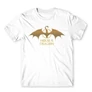 Fehér Sárkányok háza férfi póló - Gold Dragon