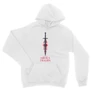 Feher Sárkányok háza unisex kapucnis pulóver - House of the Dragon Sword