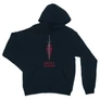 Sötétkék Sárkányok háza unisex kapucnis pulóver - House of the Dragon Sword