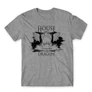 Sportszürke Sárkányok háza férfi póló - Iron Throne Monochrome