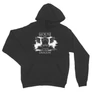 Sötétszükre Sárkányok háza unisex kapucnis pulóver - Iron Throne Monochrome