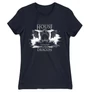 Sötétkék Sárkányok háza női póló - Iron Throne Monochrome