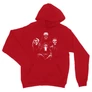 Piros Star Wars unisex kapucnis pulóver - A sötét oldal mesterei