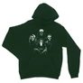 Sötétzöld Star Wars unisex kapucnis pulóver - A sötét oldal mesterei