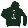 Sötétzöld Star Wars unisex kapucnis pulóver - Keresztapád