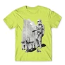 Almazöld Star Wars férfi rövid ujjú póló - Rohamosztagos és a lépegető