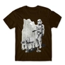 Kép 5/25 - Barna Star Wars férfi rövid ujjú póló - Rohamosztagos és a lépegető
