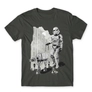 Kép 19/25 - Sötétszürke Star Wars férfi rövid ujjú póló - Rohamosztagos és a lépegető
