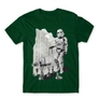 Kép 20/25 - Sötétzöld Star Wars férfi rövid ujjú póló - Rohamosztagos és a lépegető