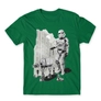 Kép 25/25 - Zöld Star Wars férfi rövid ujjú póló - Rohamosztagos és a lépegető