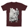 Bordó Star Wars gyerek rövid ujjú póló - Rohamosztagos és a lépegető
