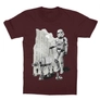 Kép 3/13 - Bordó Star Wars gyerek rövid ujjú póló - Rohamosztagos és a lépegető