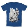 Kép 6/13 - Királykék Star Wars gyerek rövid ujjú póló - Rohamosztagos és a lépegető