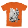 Narancs Star Wars gyerek rövid ujjú póló - Rohamosztagos és a lépegető