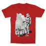 Kép 8/13 - Piros Star Wars gyerek rövid ujjú póló - Rohamosztagos és a lépegető