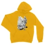 Sárga Star Wars unisex kapucnis pulóver - Rohamosztagos és a lépegető