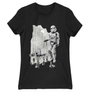 Kép 5/17 - Fekete Star Wars női rövid ujjú póló - Rohamosztagos és a lépegető