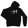 Fekete Star Wars unisex kapucnis pulóver - Boba és Vader