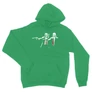 Zöld Star Wars unisex kapucnis pulóver - Boba és Vader
