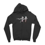 Fekete Star Wars zipzáros pulóver - Boba és Vader