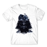 Kép 1/5 - Fehér Star Wars férfi rövid ujjú póló - Darth Vader és a Halálcsillag